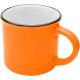 Taza de cerámica de 240 ml Bari Ref.PF100844-NARANJA 