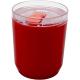 Vaso de doble pared de plástico reciclado de 180 ml Hudson Ref.PF100852-ROJO 