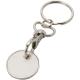 Llavero con moneda para carrito Rory Ref.PF104592-BLANCO 