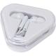 Auriculares con caja de plástico reciclado Rebel Ref.PF124439-BLANCO 