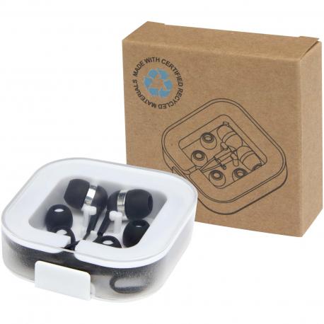 Auriculares tipo C con cable y caja de plástico reciclado Baekdu