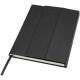 Libreta de tapa dura a5 de cuero regenerado Alejandra Ref.PF107920-NEGRO INTENSO 