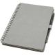 Set de libreta de tapa dura y bolígrafo reutilizables slate (tinta negra) Slate (tinta negra) Ref.PF107986-GRIS 