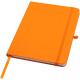 Libreta de tapa dura a5 de material reciclado con páginas rayadas Teak Ref.PF106013-NARANJA 