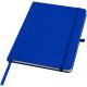 Libreta de tapa dura a5 de material reciclado con páginas rayadas Teak Ref.PF106013-AZUL REAL 