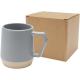 Taza de cerámica de 300 ml con acabado mate Dolce Ref.PF100855-GRIS 