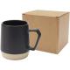 Taza de cerámica de 300 ml con acabado mate Dolce Ref.PF100855-NEGRO INTENSO 