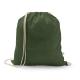 Mochila confeccionada en algodón reciclado 70% y poliéster 30% rpet 150 gm² Istanbul Ref.PS92083-VERDE MILITAR 