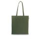 Bolsa fabricada en algodón reciclado 70% y poliéster 30% rpet 150 gm² Mexico Ref.PS92323-VERDE MILITAR 