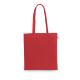 Bolsa fabricada en algodón reciclado 70% y poliéster 30% rpet 150 gm² Mexico Ref.PS92323-ROJO 