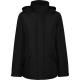 Parka acolchada entallada de tejido impermeable para mujer AMERICA WOMAN Ref.RPK5073-NEGRO