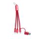 Cable cargador Bikoc Ref.21774-ROJO 