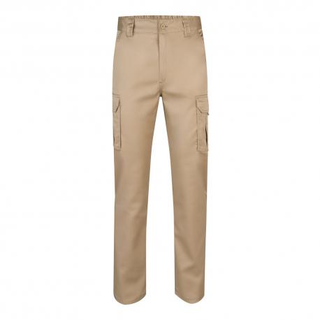 Pantalón elástico multibolsillos 240gm² en algodón 46% eme 38% y poliéster 16% Vl lugh