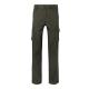 Pantalón elástico multibolsillos 290gm² en algodón 46% eme 38% y poliéster 16% Vl pan Ref.PS36008-VERDE MILITAR