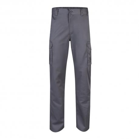 Pantalón elástico multibolsillos 290gm² en algodón 46% eme 38% y poliéster 16% Vl pan