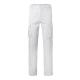 Pantalón elástico multibolsillos 290gm² en algodón 46% eme 38% y poliéster 16% Vl pan Ref.PS36008-BLANCO