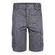 Bermudas elásticas multibolsillos 240gm² en algodón 46% eme 38% y poliéster 16% Vl hebe Ref.PS36017-GRIS