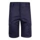 Bermudas elásticas multibolsillos 240gm² en algodón 46% eme 38% y poliéster 16% Vl hebe Ref.PS36017-AZUL