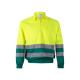 Chaqueta de sarga bicolor 210gm² en poliéster 80% y algodón 20% Vl neptune Ref.PS36050-VERDE