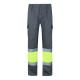 Pantalón de sarga multibolsillos bicolor 210 gm² en algodón 20 % y poliéster 80 % Vl poseidon large Ref.PS36056-GRIS