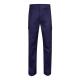 Pantalón multibolsillos de sarga 190gm² en algodón 20% y poliéster 80% Vl aine Ref.PS36112-AZUL