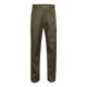 Pantalón multibolsillos de sarga 190gm² en algodón 20% y poliéster 80% Vl aine Ref.PS36112-VERDE MILITAR