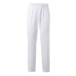 Pantalón de sarga 190gm² en algodón 35% y poliéster 65%. Blanco Vl tyche