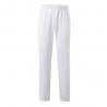 Pantalón de sarga 190gm² en algodón 35% y poliéster 65%. Blanco Vl tyche