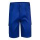 Bermudas en sarga multibolsillos 200gm² en algodón 35% y poliéster 65% Vl chione Ref.PS36115-AZUL ROYAL