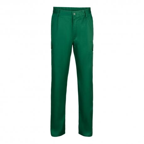 Pantalón multibolsillos de sarga 200gm² en algodón 35% y poliéster 65% Vl mabon