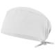 Gorro sanitario de sarga 190gm² en algodón 35% y poliéster 65%. Vl enlil Ref.PS36126-BLANCO 