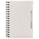 Cuaderno a5 con boligrafo eco Ref.CF10770-BLANCO 