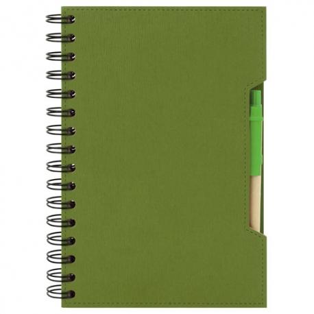 Cuaderno a5 con boligrafo eco