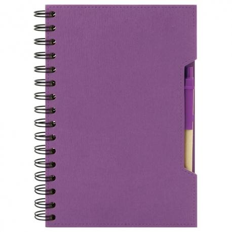 Cuaderno a5 con boligrafo eco