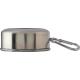 Vaso plegable de acero inox. Annette Ref.GI1171288-PLATA 