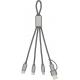 Cable de carga BrandCharger Trident 2 Ref.GI1163690-GRIS METÁLICO 