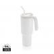 Vaso de acero reciclado certificado Graphic 360 RCS 900ml Ref.XDP43732-BLANCO 