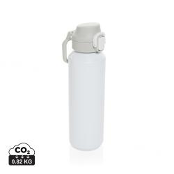 Botella deportiva Via RCS Re-steel con tapa bloqueable 600ML