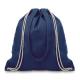 Mochila en canvas color y asas Moira Ref.MDMO9041-AZUL 