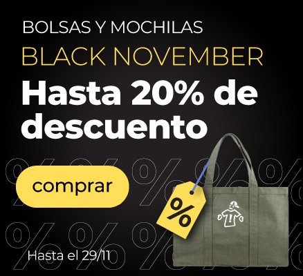 Bolsas de tela Black Friday