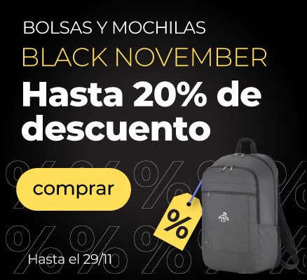 Mochilas Personalizadas Black Friday