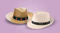 Insatisfactorio mano Desear Sombreros personalizados baratos de paja y tela | Desde 0,45€