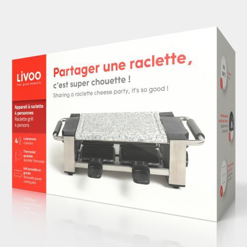 Raclette grill 2 persons DOC156