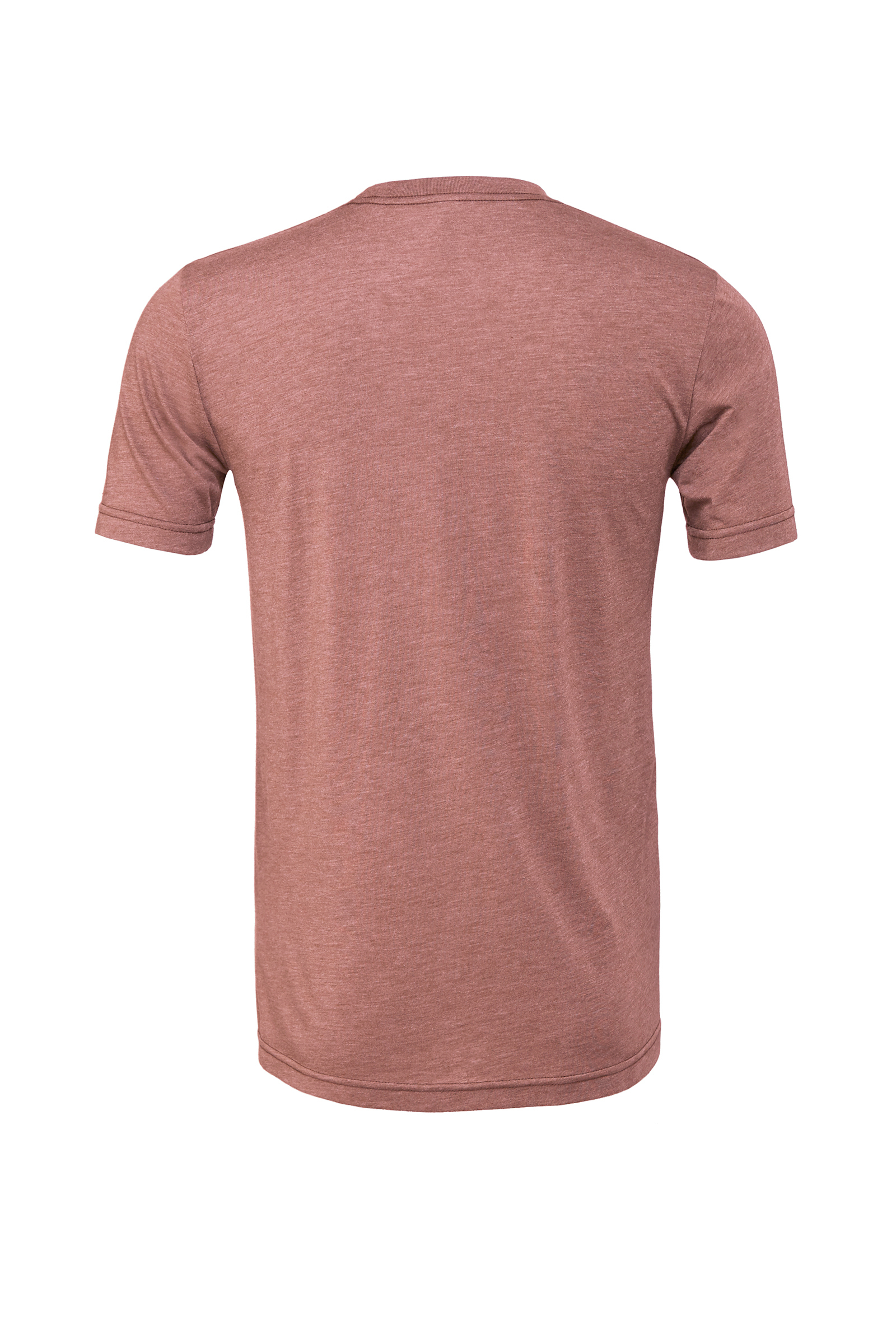 Next Level Camiseta de algodón para hombre, S, Gris jaspeado/ Rosa claro  (Heather Grey/Light Pink)