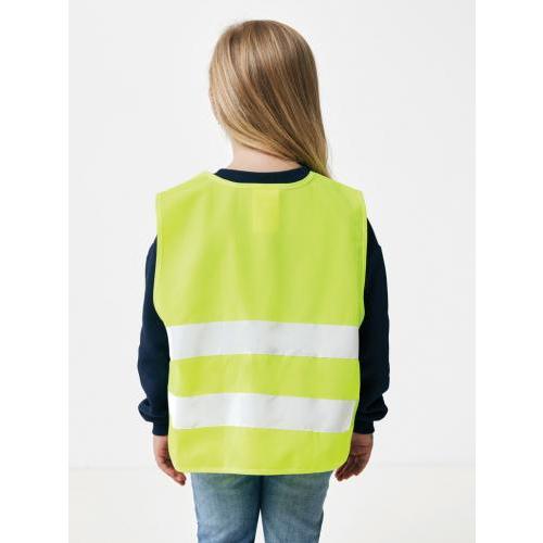 Chaleco Seguridad Niños Amarillo Reflectante XXS